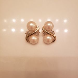 Vintage costume earrings